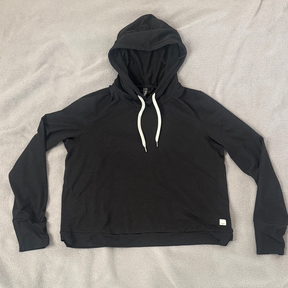 Vuori Women’s Large Black Halo Essential Hoodie